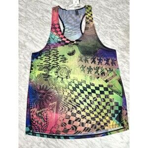 Adidas X Jeremy Scott Mesh Tank Top Psychedelic 90s Maximalist JL7624 Men Medium